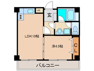 クリエイト西公園の物件間取画像